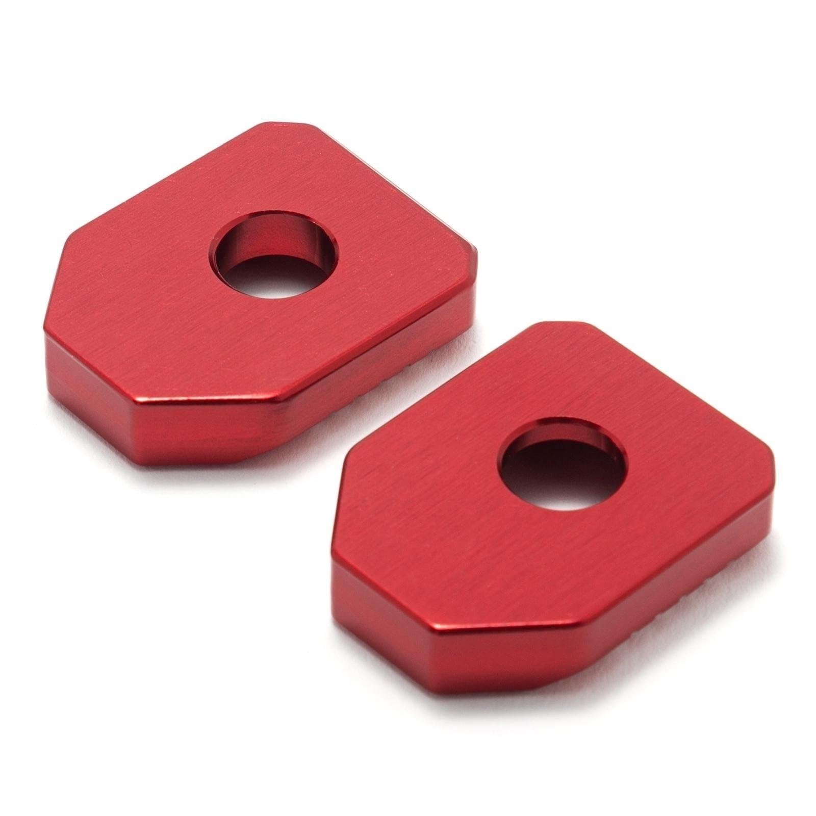 Cadena Ajustador Tensor Ajuste para Apollo RFN Ajuste para Beta Ajuste para Explorer Perno Ajustador de cadena Bloque de eje Dirt Bike Off-Road Motocross herramientas de alineación de cadenas