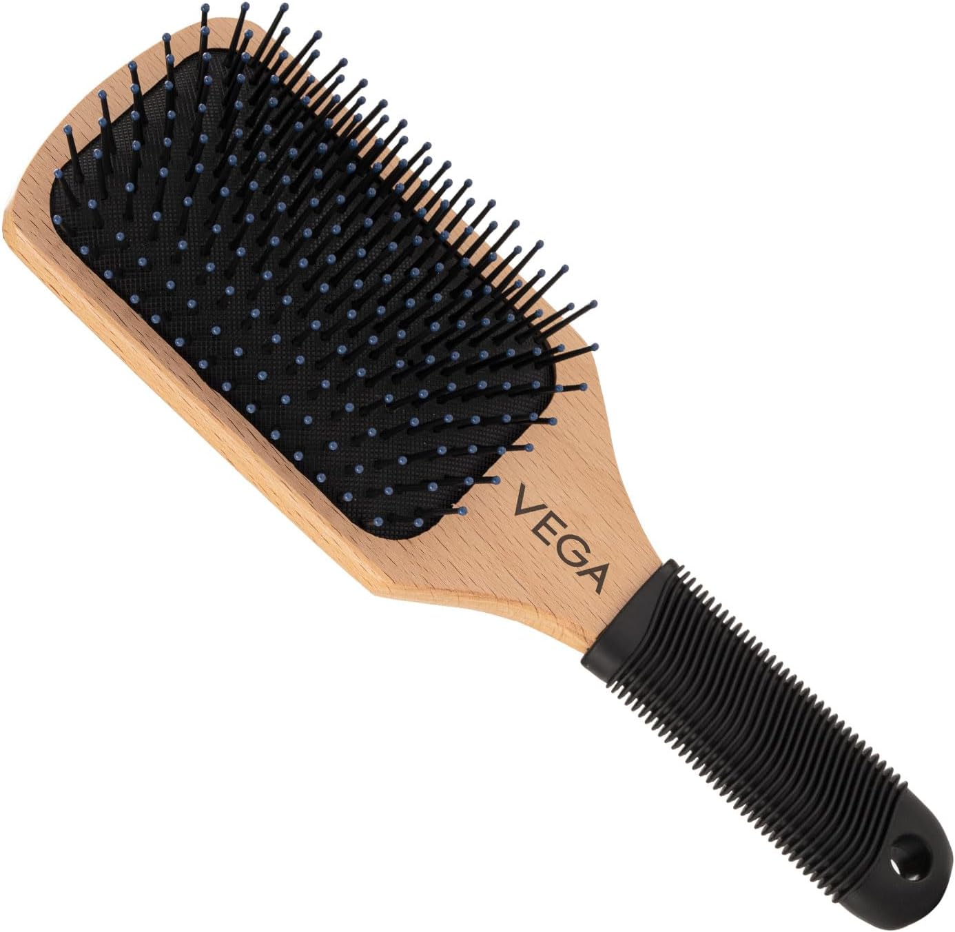 Vega Premium Collection Paddle Hair Brush (India's No.1* Hair Brush Brand) for Men & Women| Wide Detangler Brush for Long, Thick & Curly Hair | Smooth & Shiny Finish | Hair Comb for Men | (E1-PB)