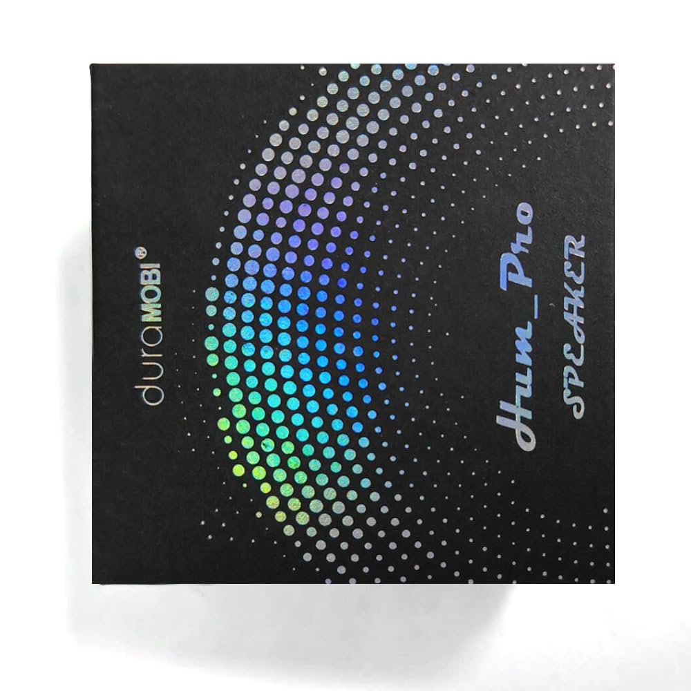 Matybobe Altavoz inalámbrico de conducción ósea, altavoces portátiles inalámbricos inteligentes BT con luces LED de sonido estéreo, altavoz portátil creativo reproductor de música de tamaño mini,