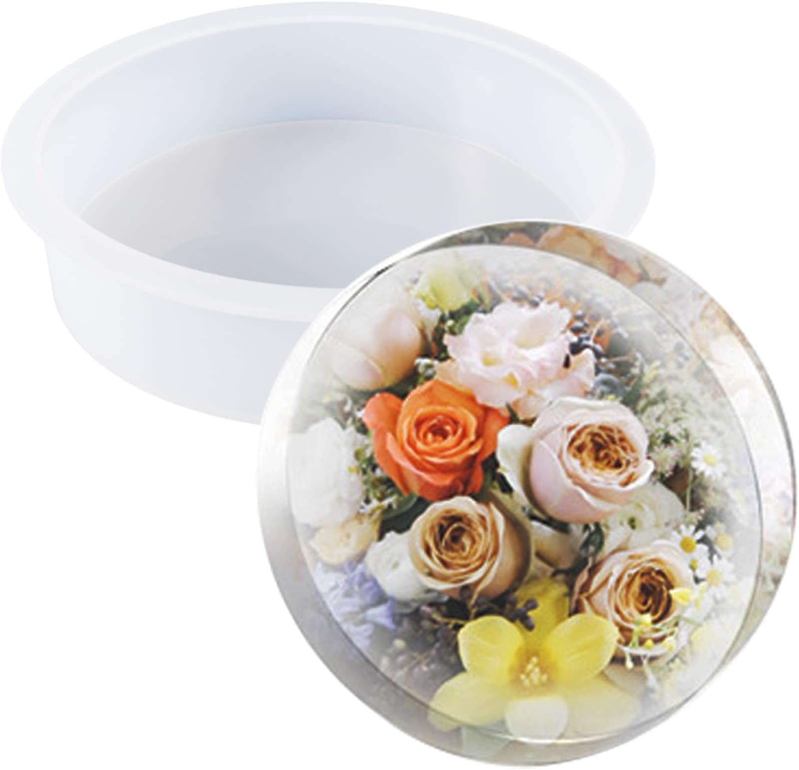 JDIEOQA Silikon Gießformen Für Harz - Schmuck Perlen Formen Mit 5mm Loch