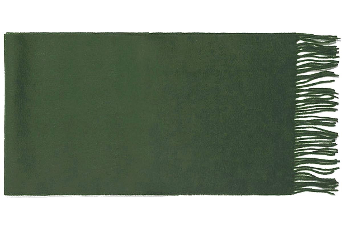 Failsworth Millinery Lambswool Scarf in Forest, size: One Size