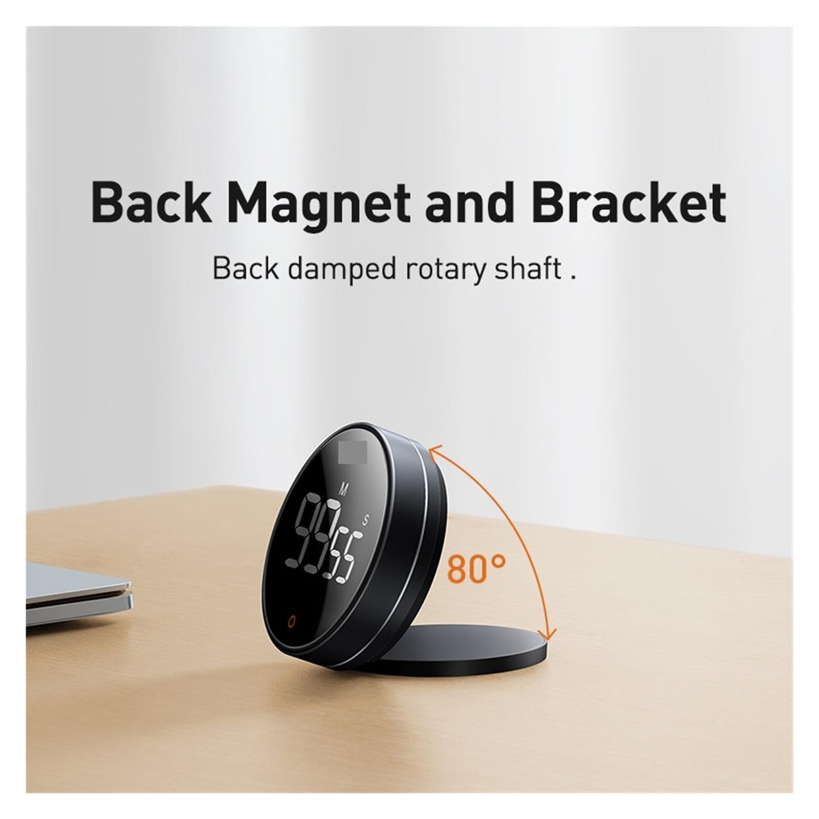 Sveglia Magnetica For Conto Alla Rovescia, Timer Da Cucina, Digitale Manuale, Supporto, Orologio Tavolo, Doccia, Studio, Cronometro Affidabile Ed Efficiente