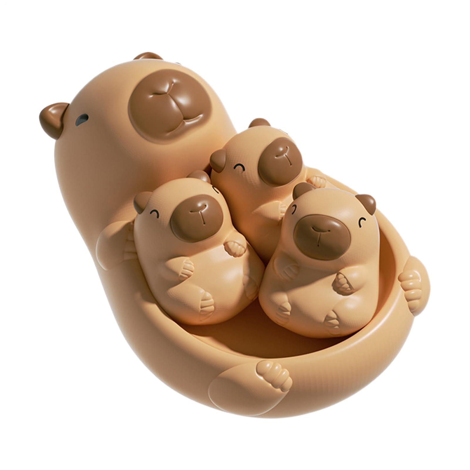 Bath Toys for Kids, Capybara Family Animal Water Bathtub Toy for Kids, Sensory Play Educational Water Floating Capybara for Boys Girls Toddler