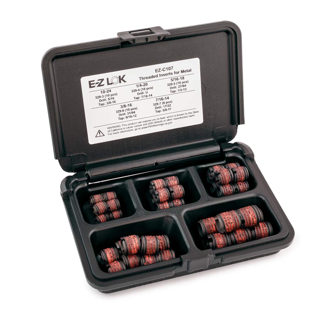 E-Z LOK Thread Inserts - Metal Repair Kit -10 E-Z LOK Thread Inserts - Metal Repair Kit -10