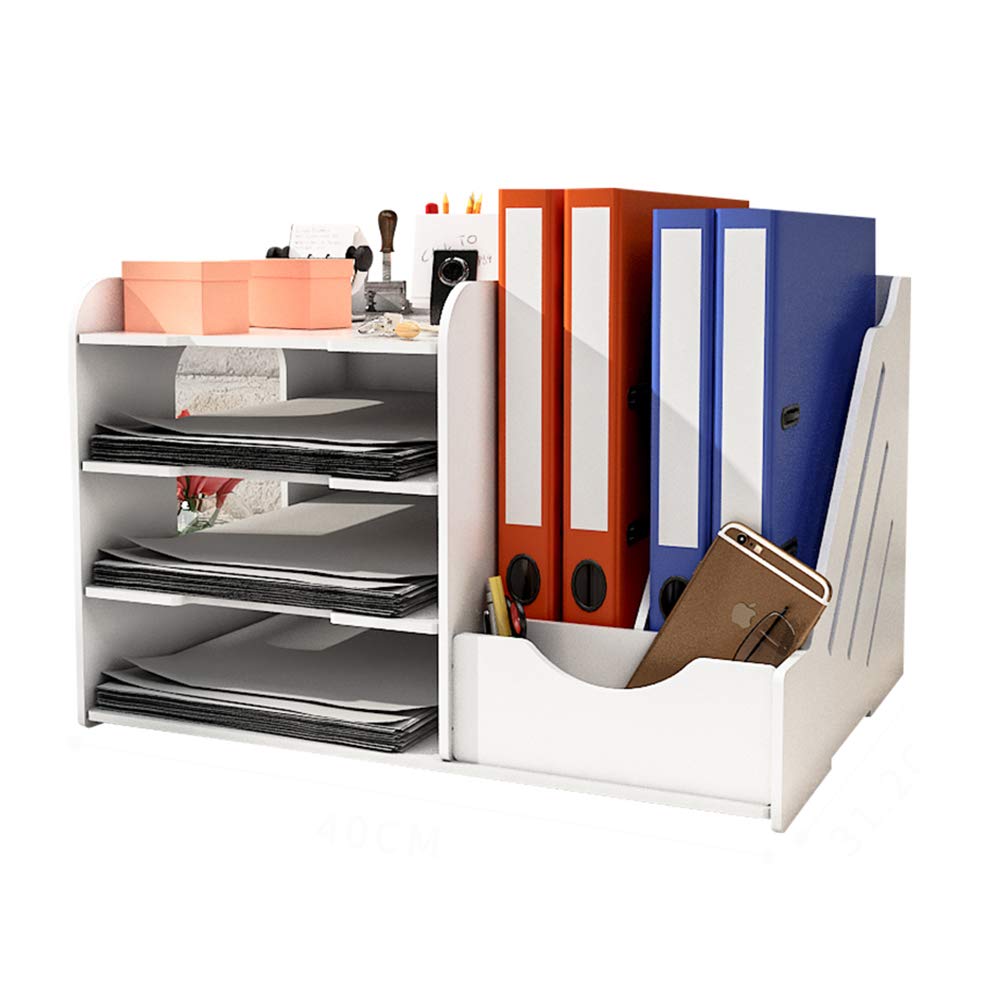 OTENGDDesk Organizer, All in One Desktop Organizer with Pen Holder, Pencil Holder, Paper Organizer and Desk Drawer Organizer, Office Organizer, for Office Supplies