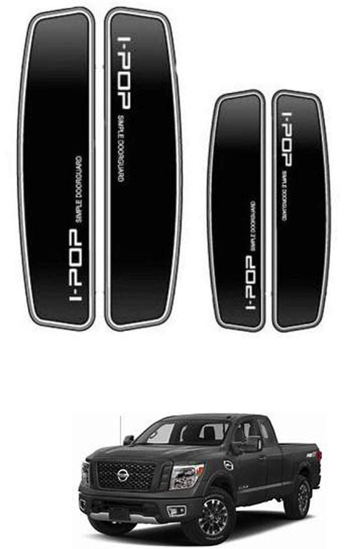 RONISHI pop Plastic Doorguard for Titan