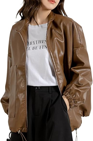 ブラックレザージャケット バルーンスリーブ Amazon | [DAYCLOSET] バルーンスリーブフェイクレザーライダース