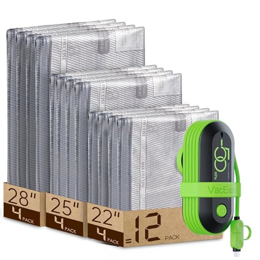 Vacbird Travel Compression Bags with Pump