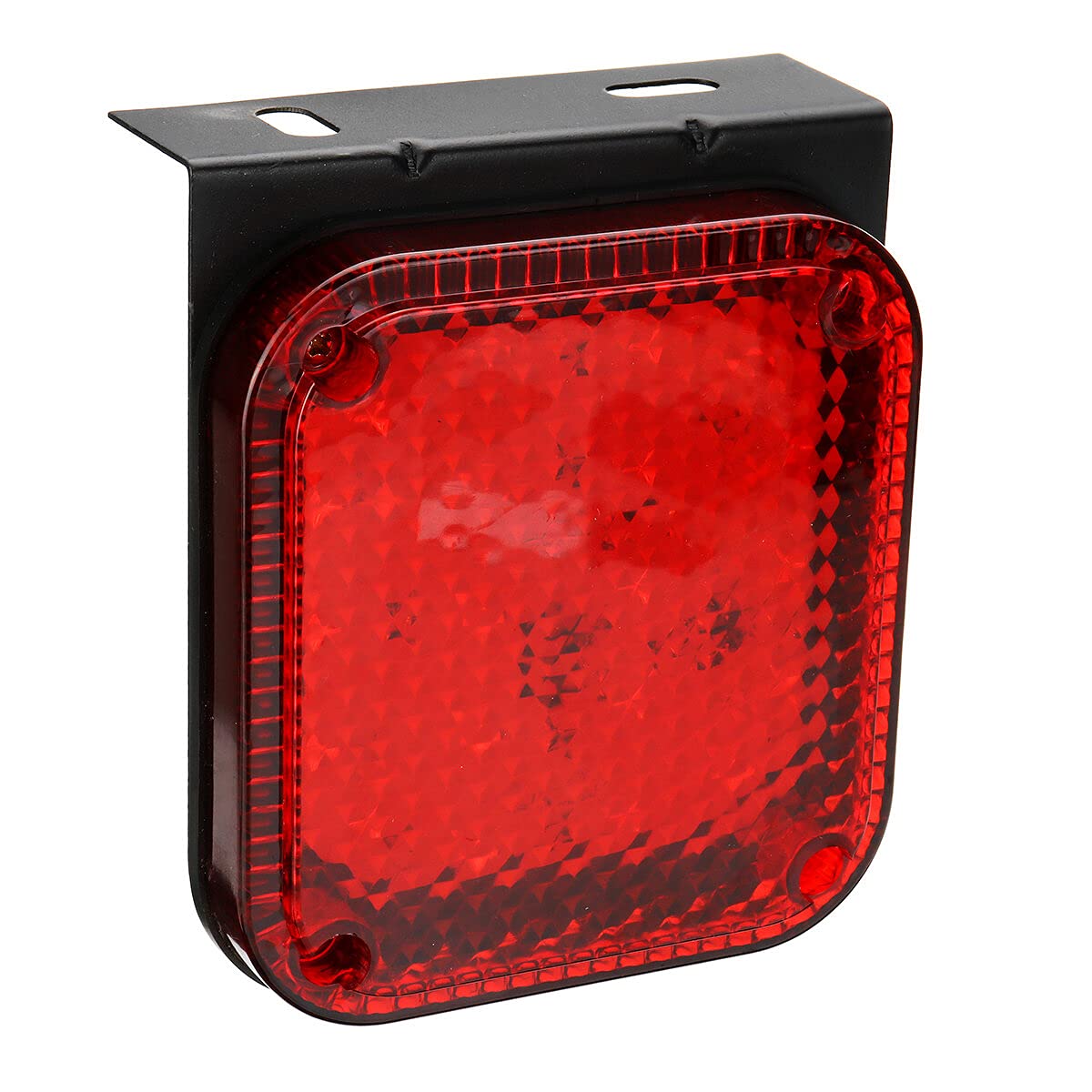 2Pcs 24V 20Led Przyczepa Boczne Światła Obrysowe Tylna Lampa Błyskowa Clearence - Czerwony