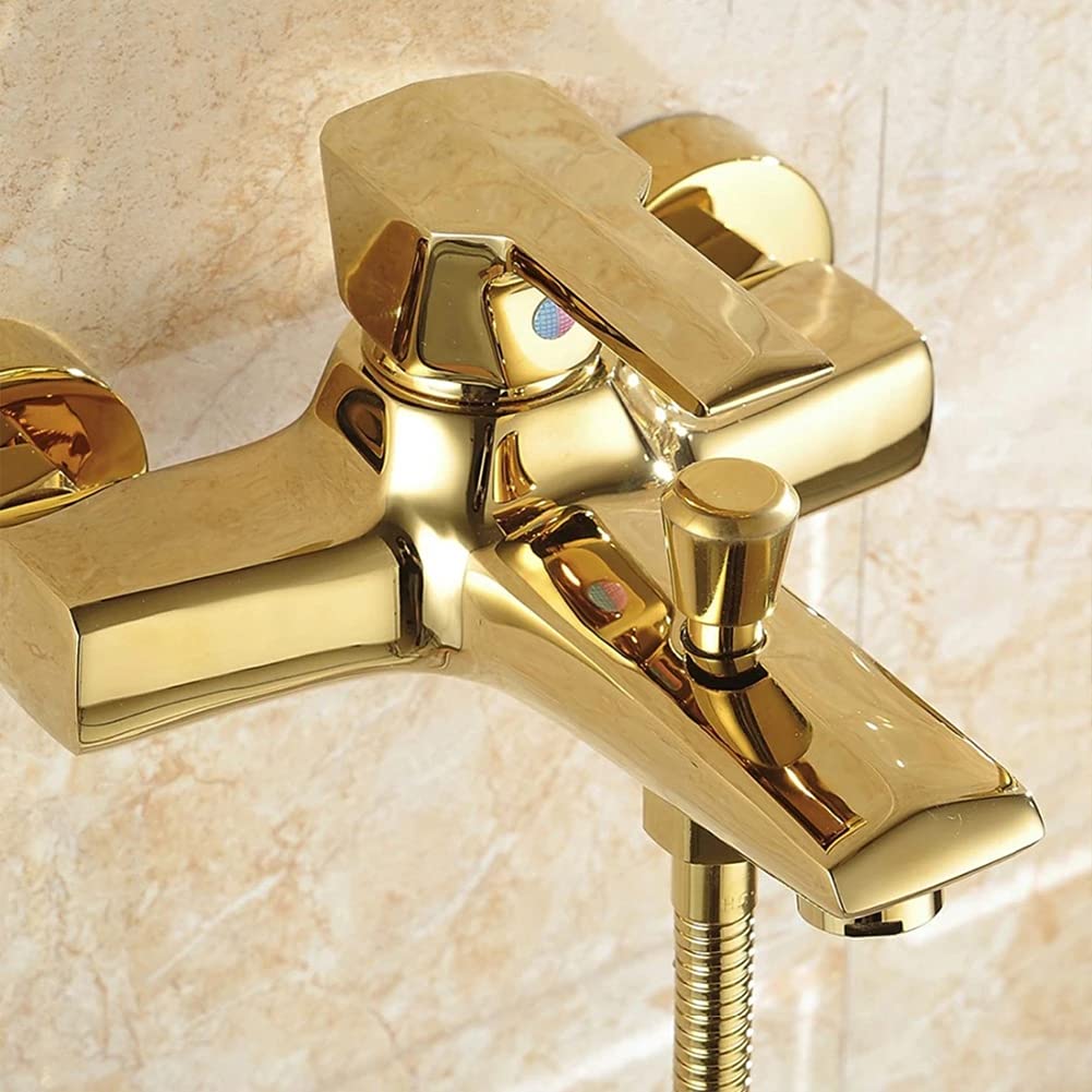 Robinet De Baignoire , Robinet De Baignoire Avec Douchette, Laiton