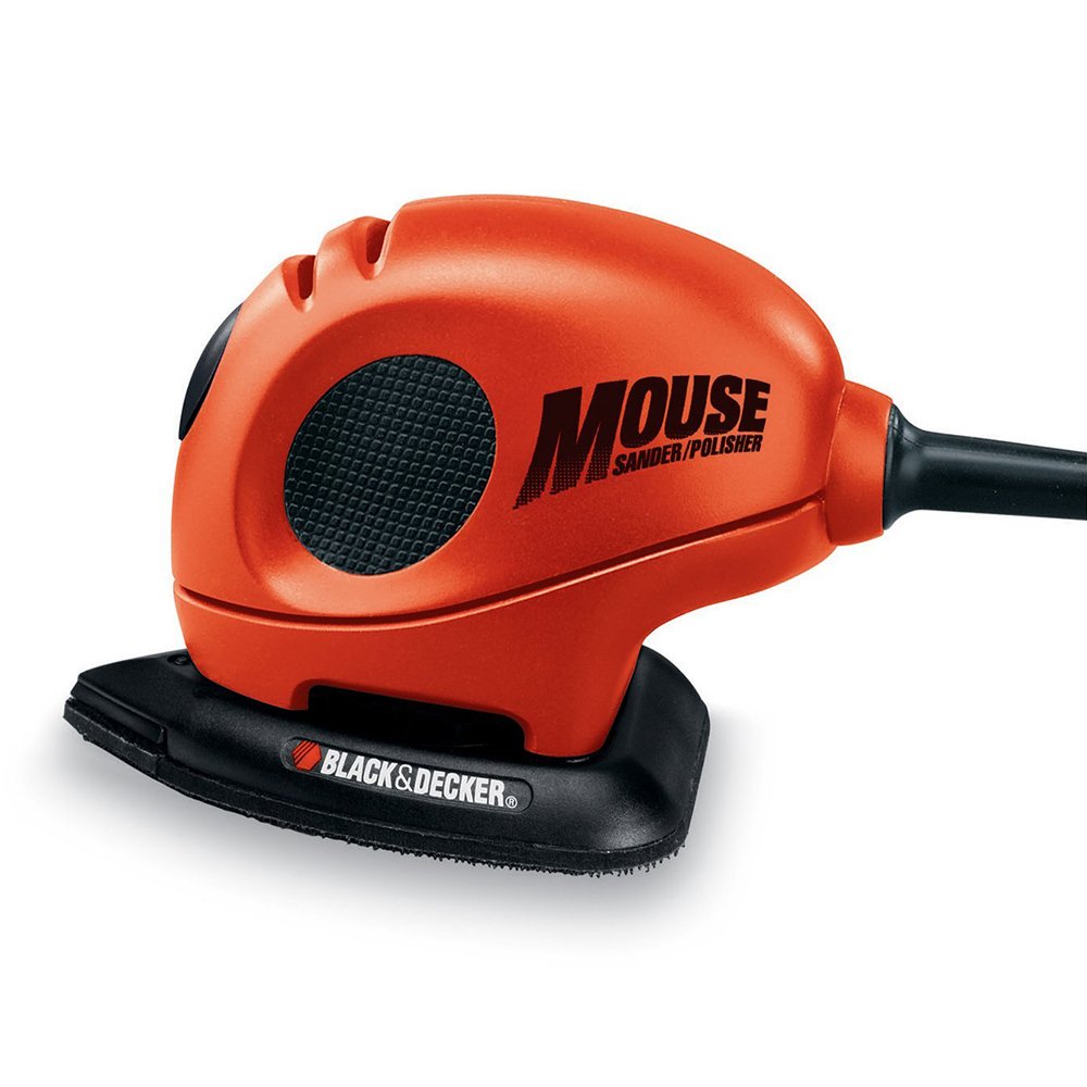 Black+Decker KA161BC-QS - Levigatrice per mouse 55 W, con borsa e 15 accessori