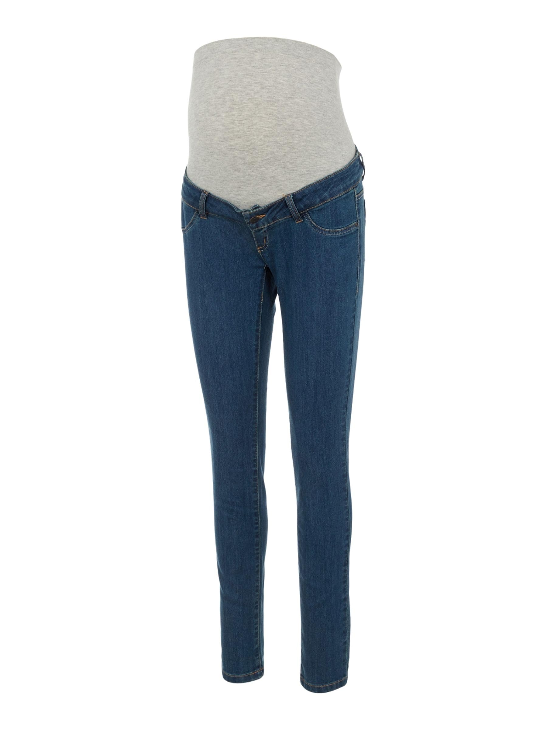 MAMALICIOUS Mljulia Medium Blue Slim Jeans A. Noos Mujer