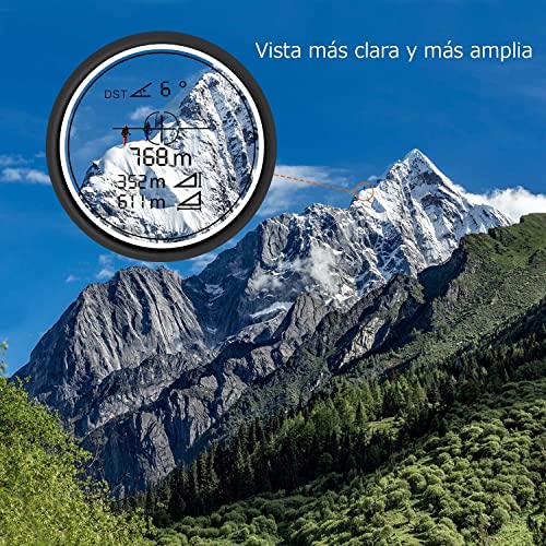 Telemetro-de-Golf-Telemetro-Profesional-800m-Telemetro-Prismatico-Medidor-Monocular-Multifunciones-con-Bloqueo-de-Bandera-7X-Aumento-Medicion-de-diatancia-y-Velocidad