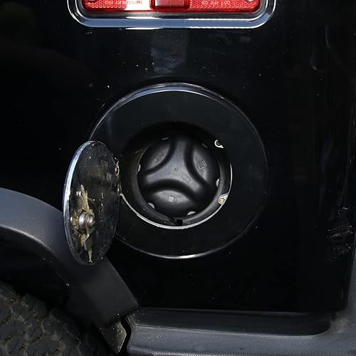 Miniatura 2 de Tapa de gas para llenado de depósito de combustible, tapa de gasolina compatible con Hummer H2 2004 2005 2006 2007, Hummer H3 2006 2007 2008 2009