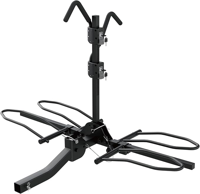 Marvoware 2" Hitch Bike Rack Smart Tilting Folding Wobble