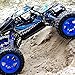 QIYHBVR RC Cars,1:18 Scale All Terrain Remote Control Car, 4WD 2.4GHz Off Road Monster Vehicle RC Truck Crawler with Dual Motors, Toy Gift for Boys Girls