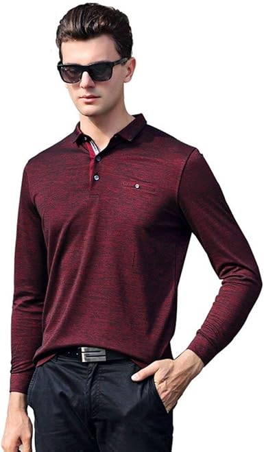 Hzf Camisa De Algodón O Polo Hombres Camiseta Hombres De ...