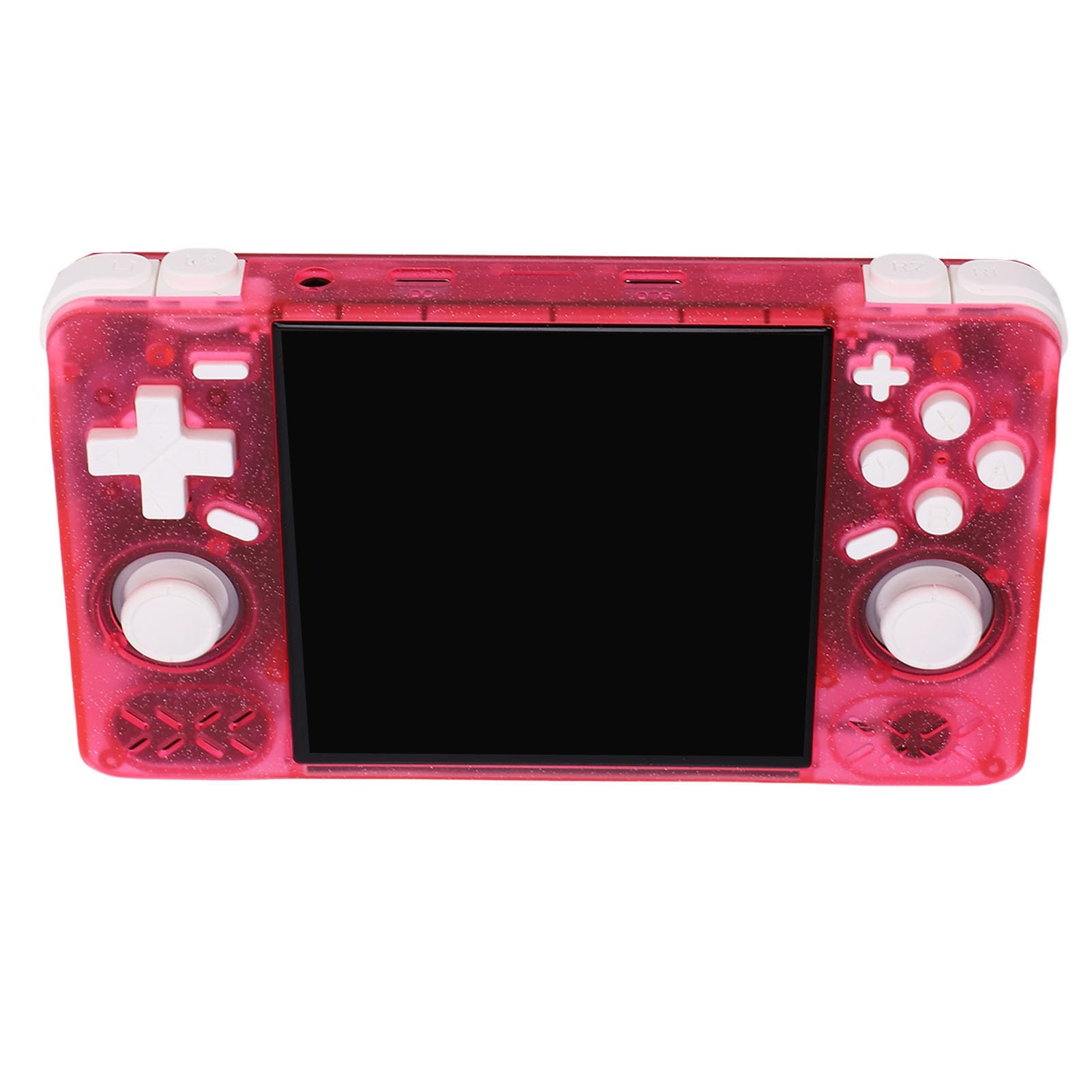 Bewinner Console di Gioco Portatile retrò, Console di Gioco Portatile con Schermo da 4 Pollici e 1,5 GHz, Ricaricabile da 64 GB per Viaggi Domestici, Supporta N64 MAME GBC, Argento Rosa (#9)