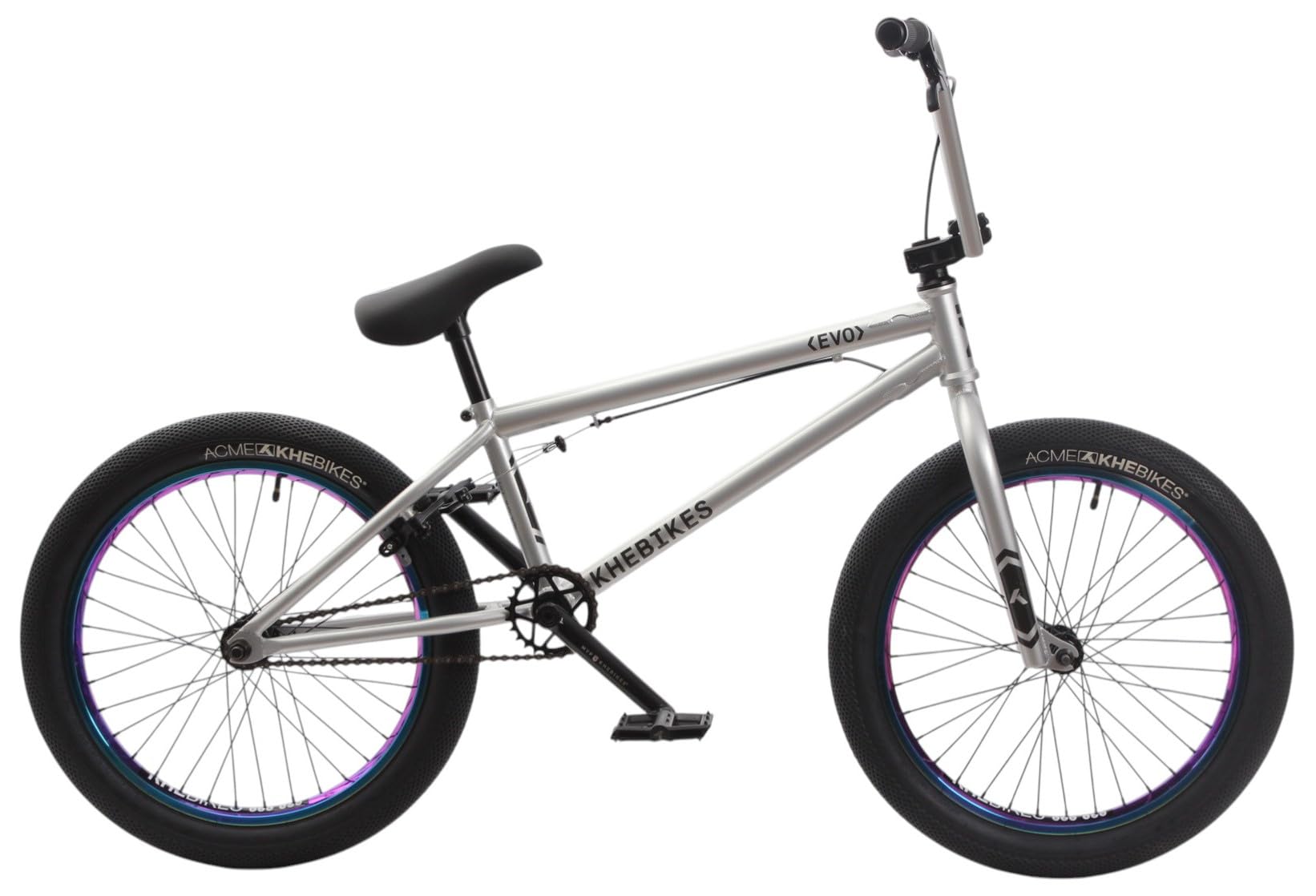 KHEbikes KHE EVO 20 pouces BMX – 10,6 kg – Cadre CrMo 4130 – 20,6 pouces TT – Rotor Affix – Manivelle CrMo 3 pièces – Pneus 2,40 pouces – 2025
