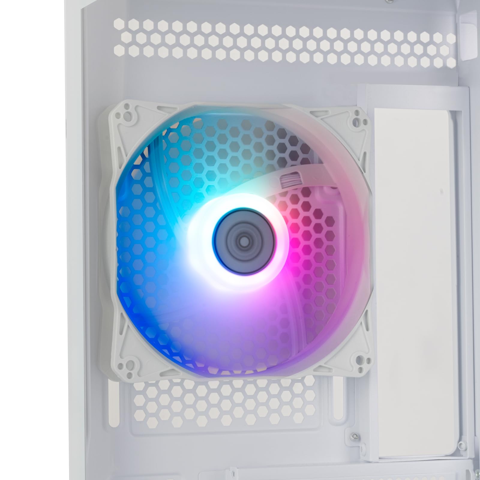 Silverstone Technology FARA 514X (weiß, Tempered Glass)