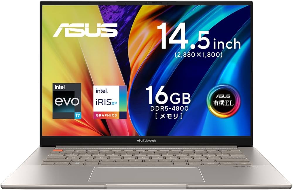 Amazon.co.jp: ASUS Vivobook S 14X OLED S5402ZA Laptop (Core i7