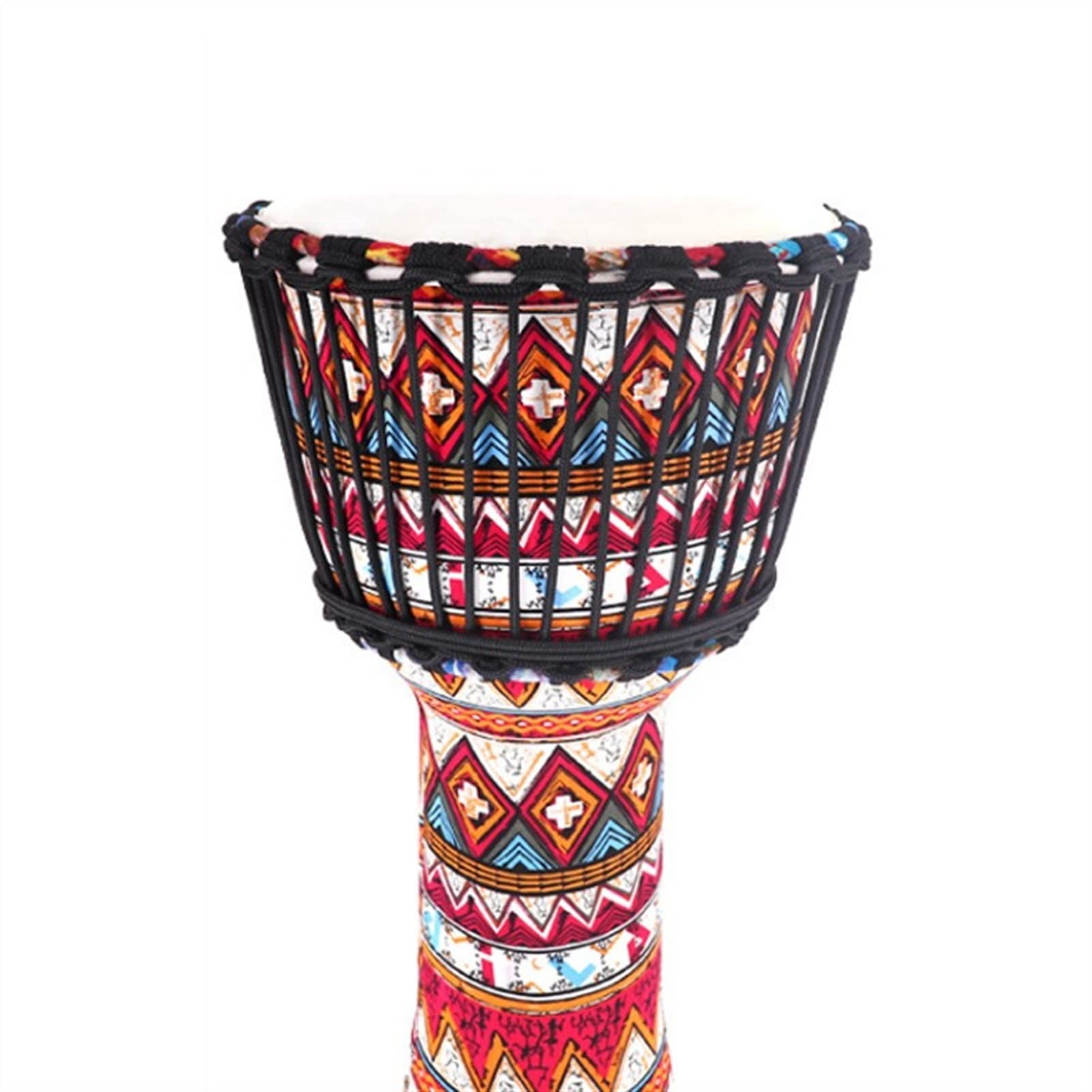 TSTS Djembé Djembe PVC 10 Pouces pour Enfants Débutants Adultes Tambour À Main Djembe Instrument De Percussion Professionnel Standard