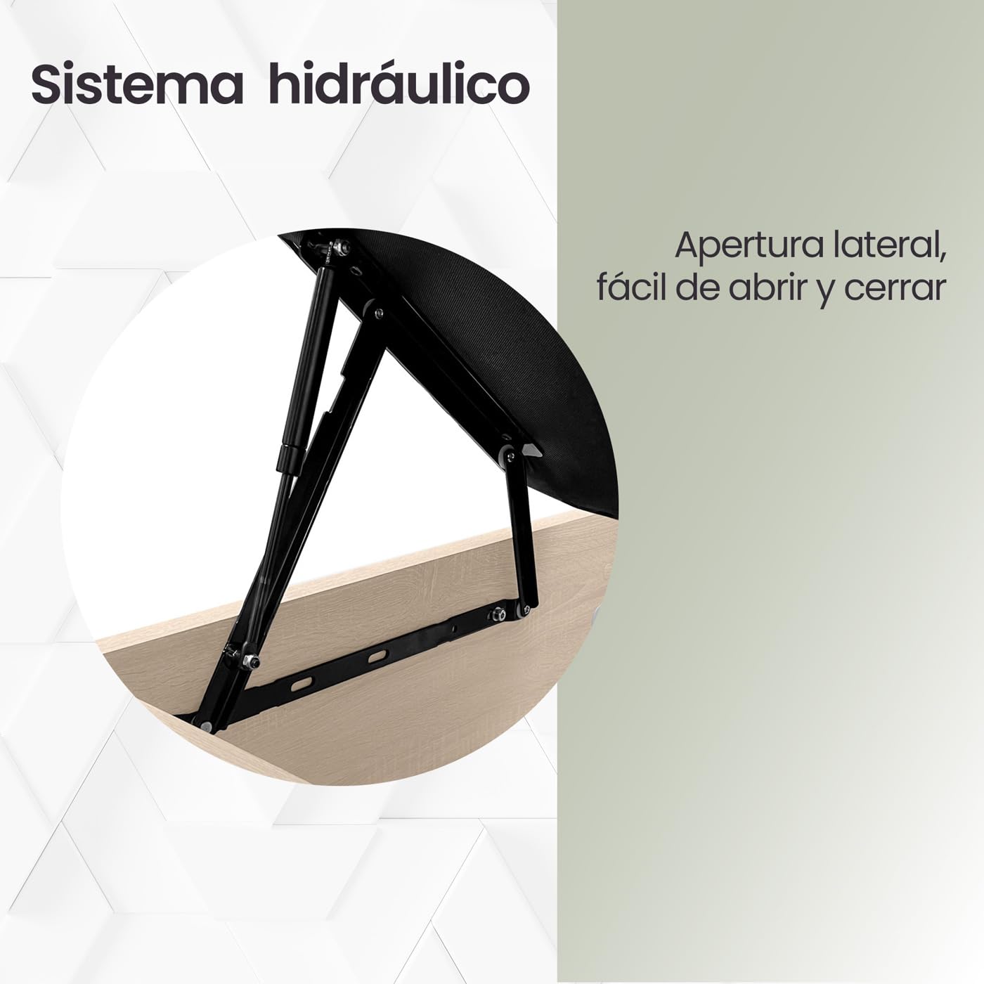 Canapé Abatible Súper Reforzado 90x190 Cambria