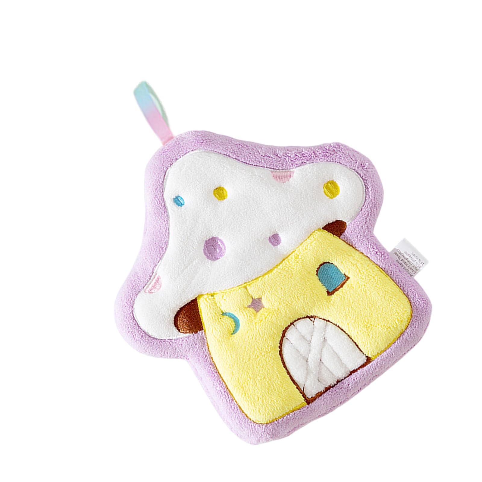 HDOYTXXM Absorbent Corals Fleece Kitchen Towel Fun Mushroom Shape Handkerchief Wipe Rag Cloth Quickly Dry and Easy Hanging Cartoon Design Towel