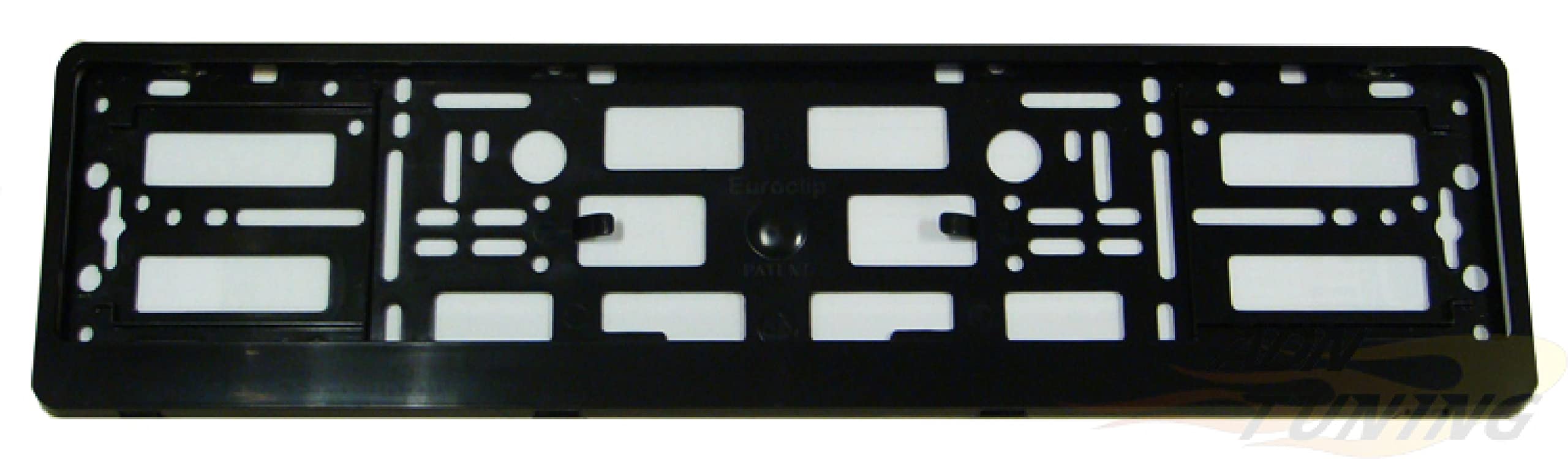 SUMEX MAT8500 Registration Frame Abs Black Euro Clip