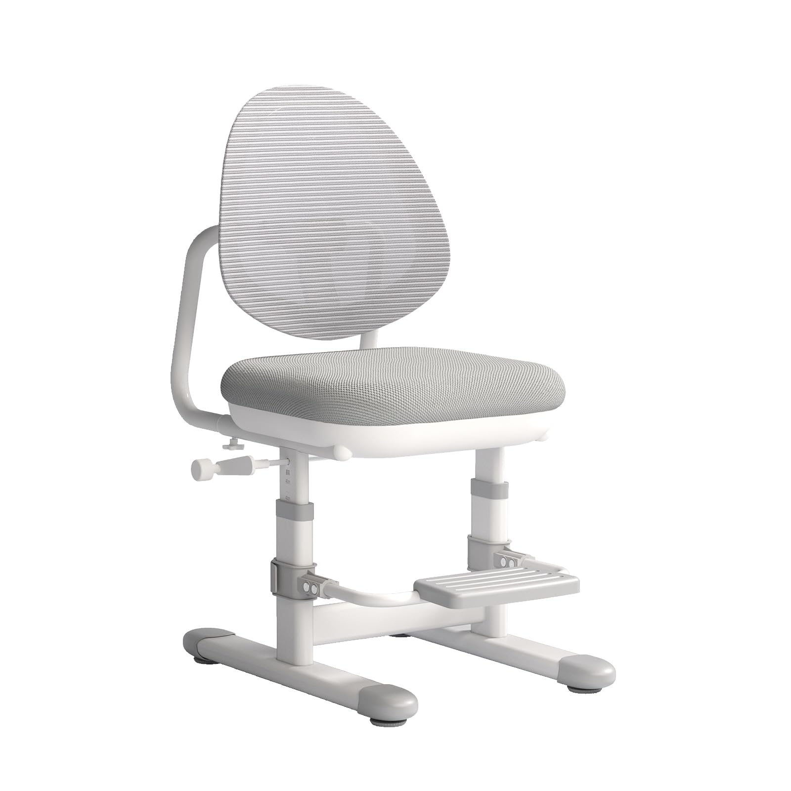 OBERSEN Kids Desk Chair, Height-Adjustable with Back Support, Ergonomic Design, Multifunctional childrening learning chair for Study, Work & Dining – Ideal for Boys & Girls' Bedrooms & Schools (grey) — image 1