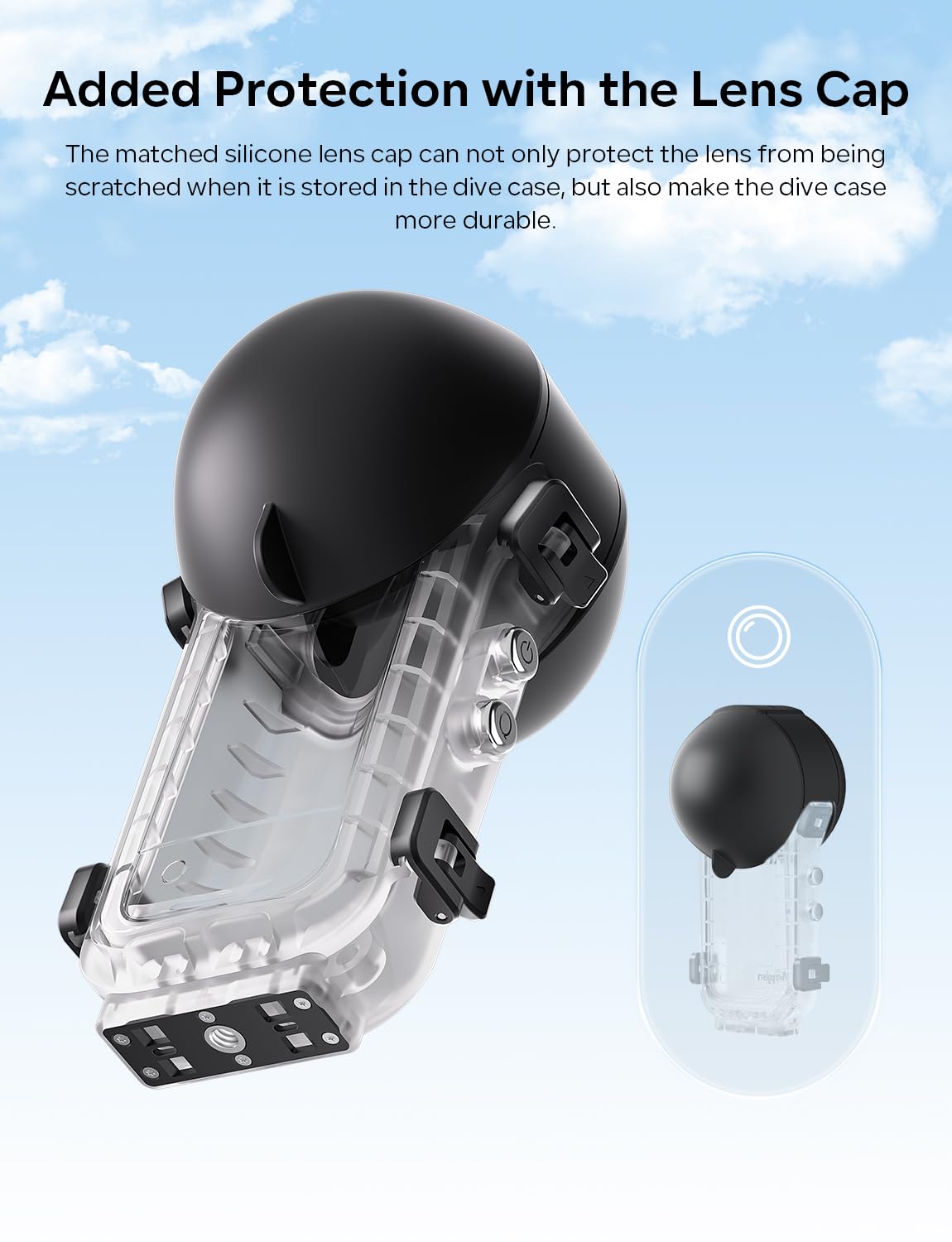 Amazon | Insta360 X4 用 防水ケースインビジブルダイブケース