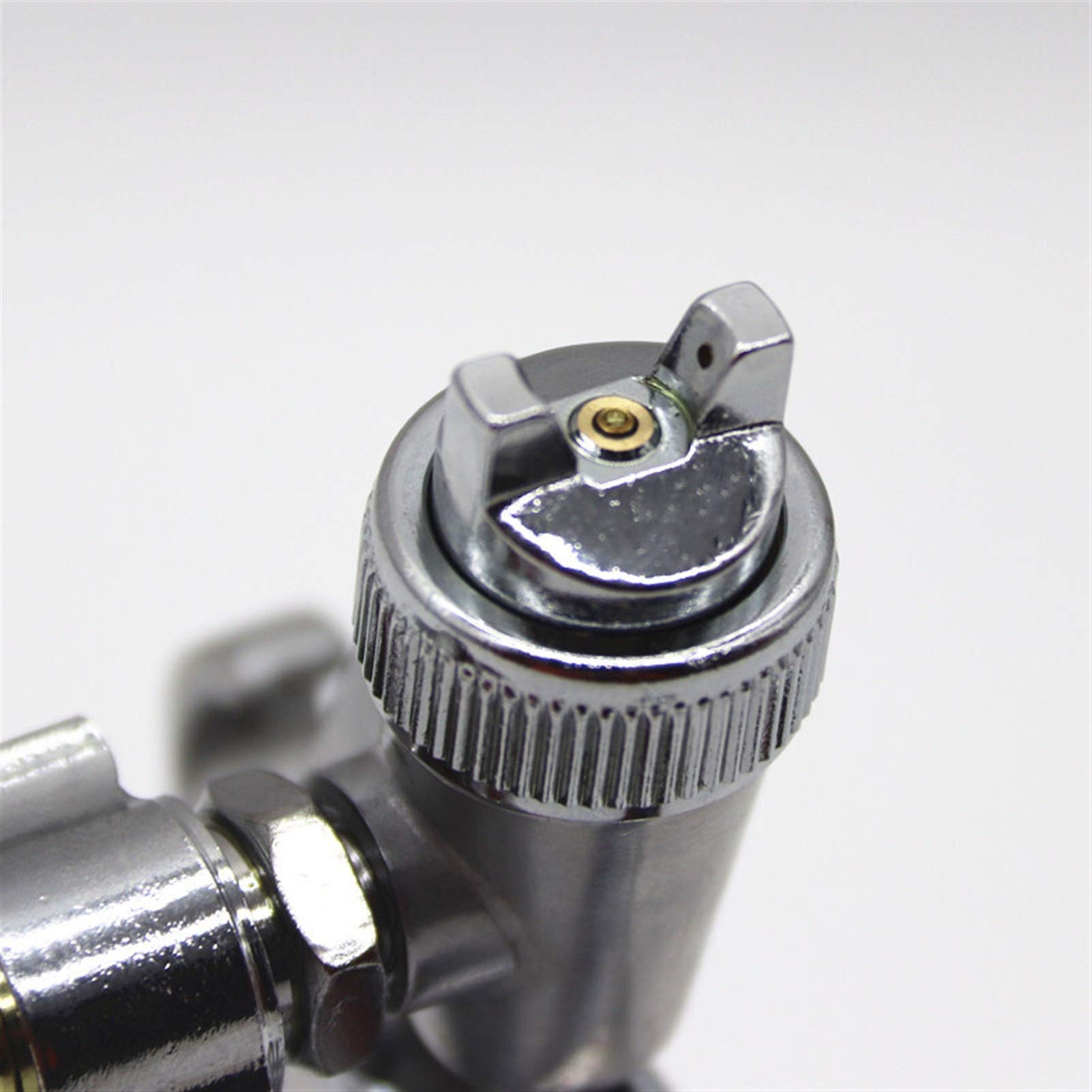 DYTWXG Mini Pistola pulverizadora de aerógrafo Profesional de 1,0mm, pulverizador de aerógrafo sin Aire, Herramienta de Pintura de Cuero de aleación, Pistola Mini Pistola pulverizadora