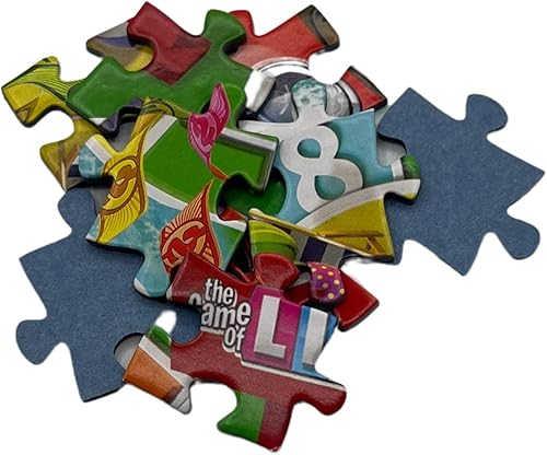 Miniatura 3 de BePuzzled  Hasbro Impossibles Puzzle Featuring Imagery from The Classic Game of Life, a 750 Piece Borderless Puzzle for Advanced Puzzlers Ages 15