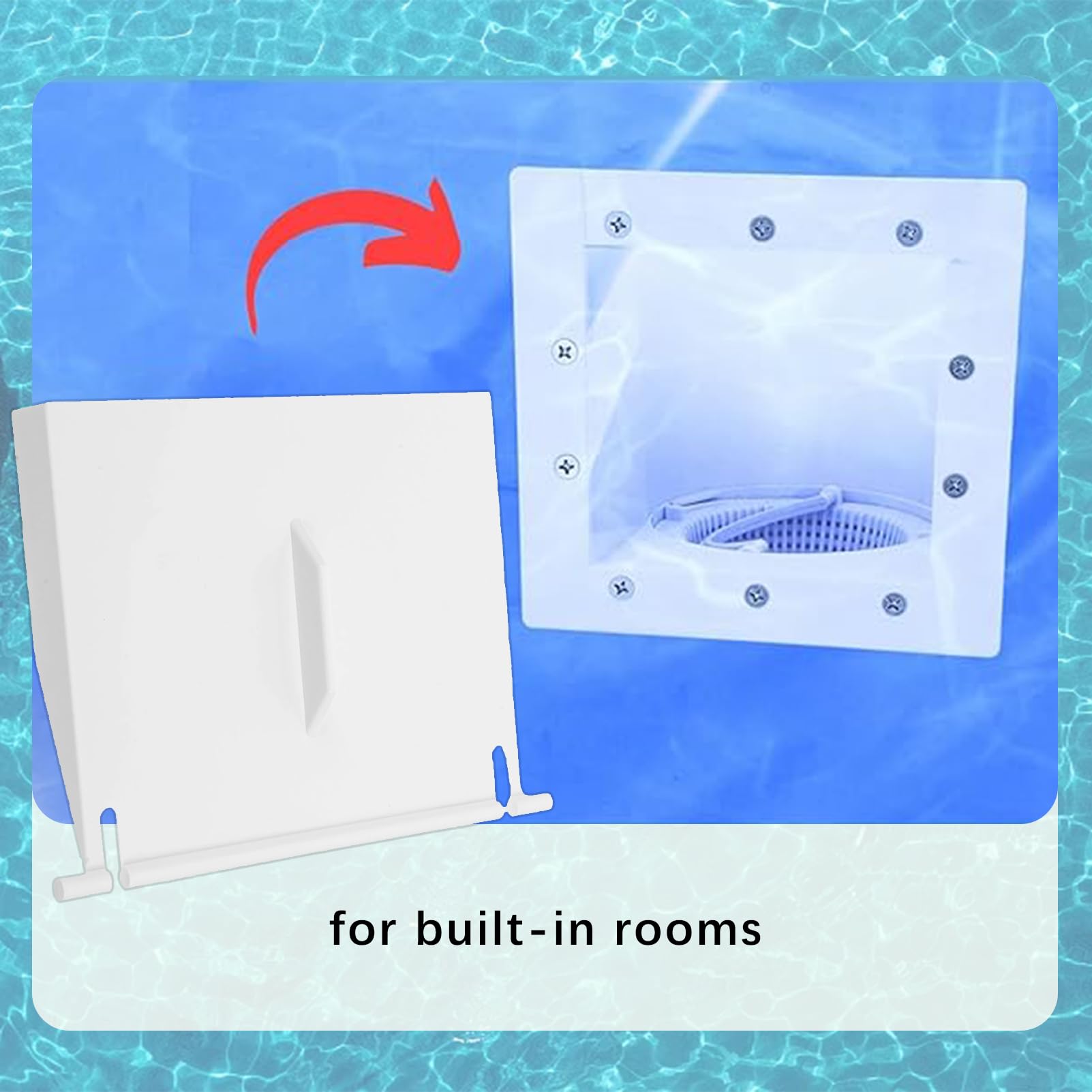 Clapet pour skimmer de piscine Cofies - Blanc - SKX9907
