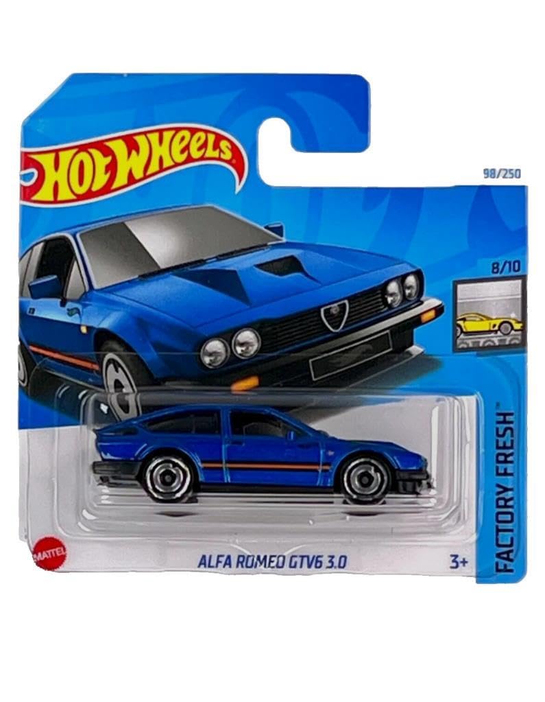 Hot Wheels Single Cars Alfa Romeo GTV6 3.0 HTF13, Bunt