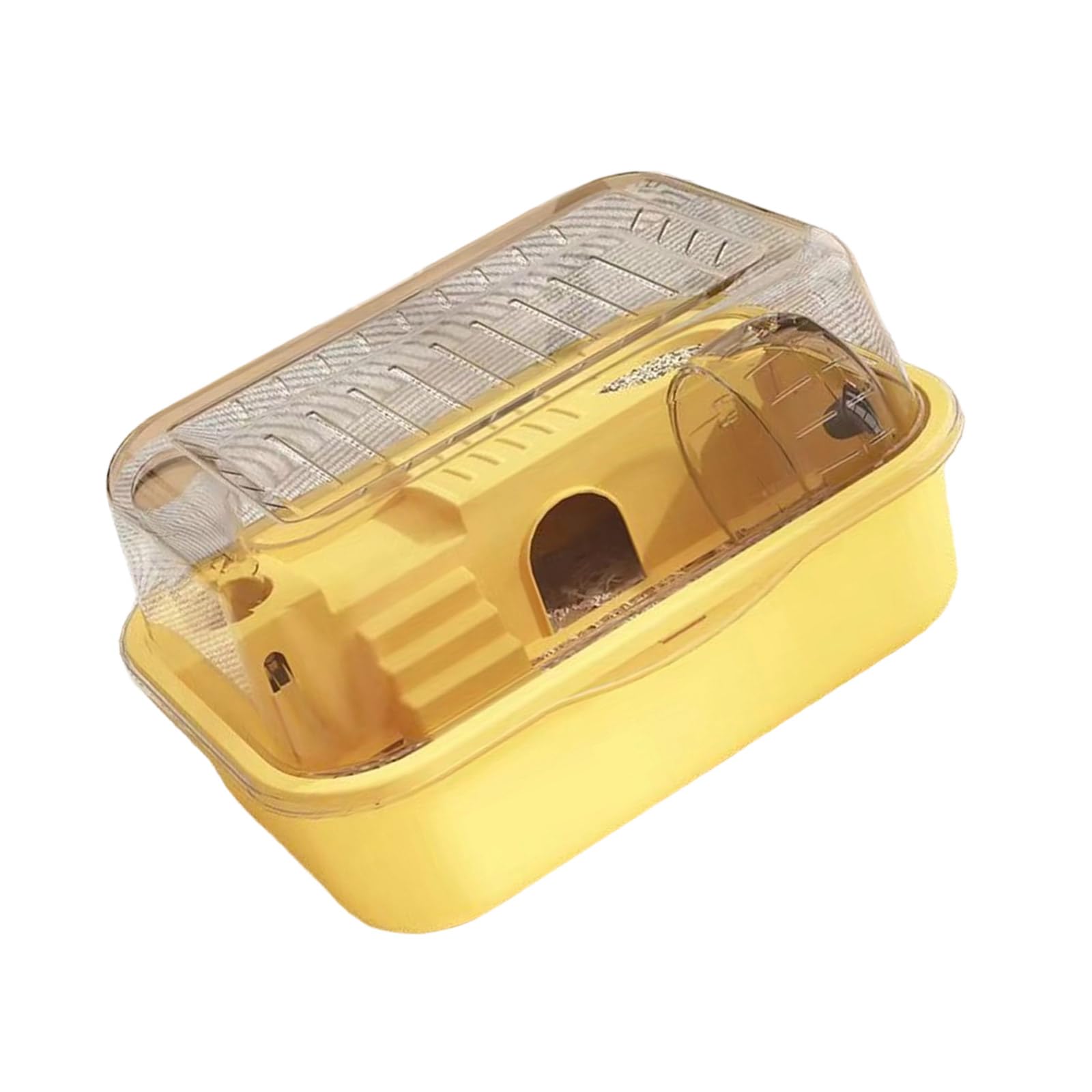 Cage hamster transparente pour éviter les bruits de roue la nuit et amuser votre animal