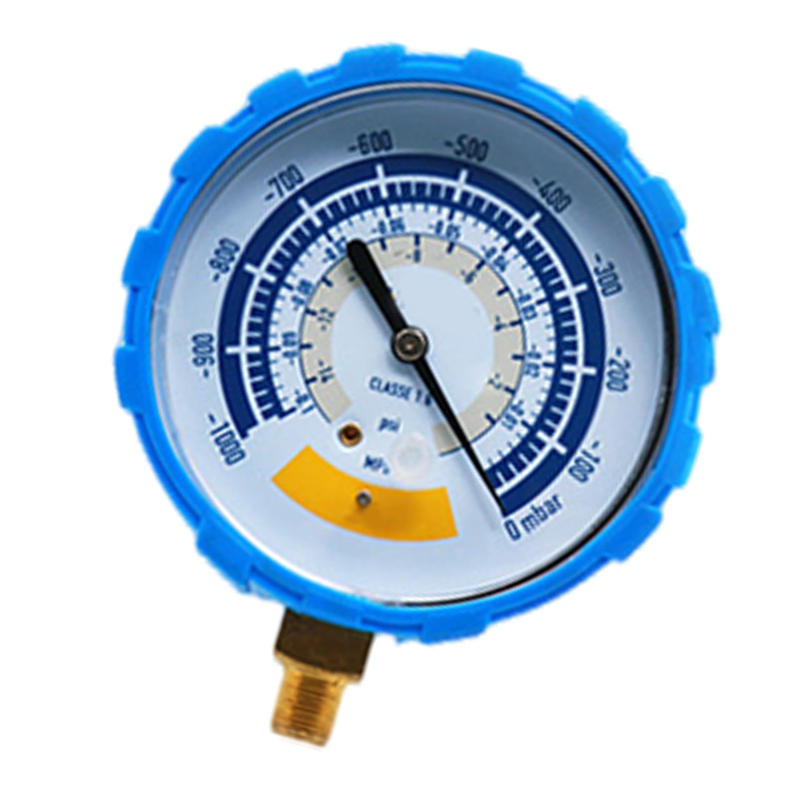 Vacuum Gauge Pressure Gauge Accurate Air Instrument 63mm / 80mm 0-14psi Dials Display 1 / 8inch Connector Vacuum Automotive