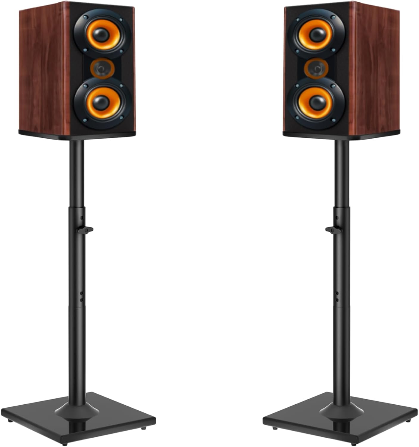 CAV スタンド型スピーカー シルバー スピーカースタンド おしゃれ