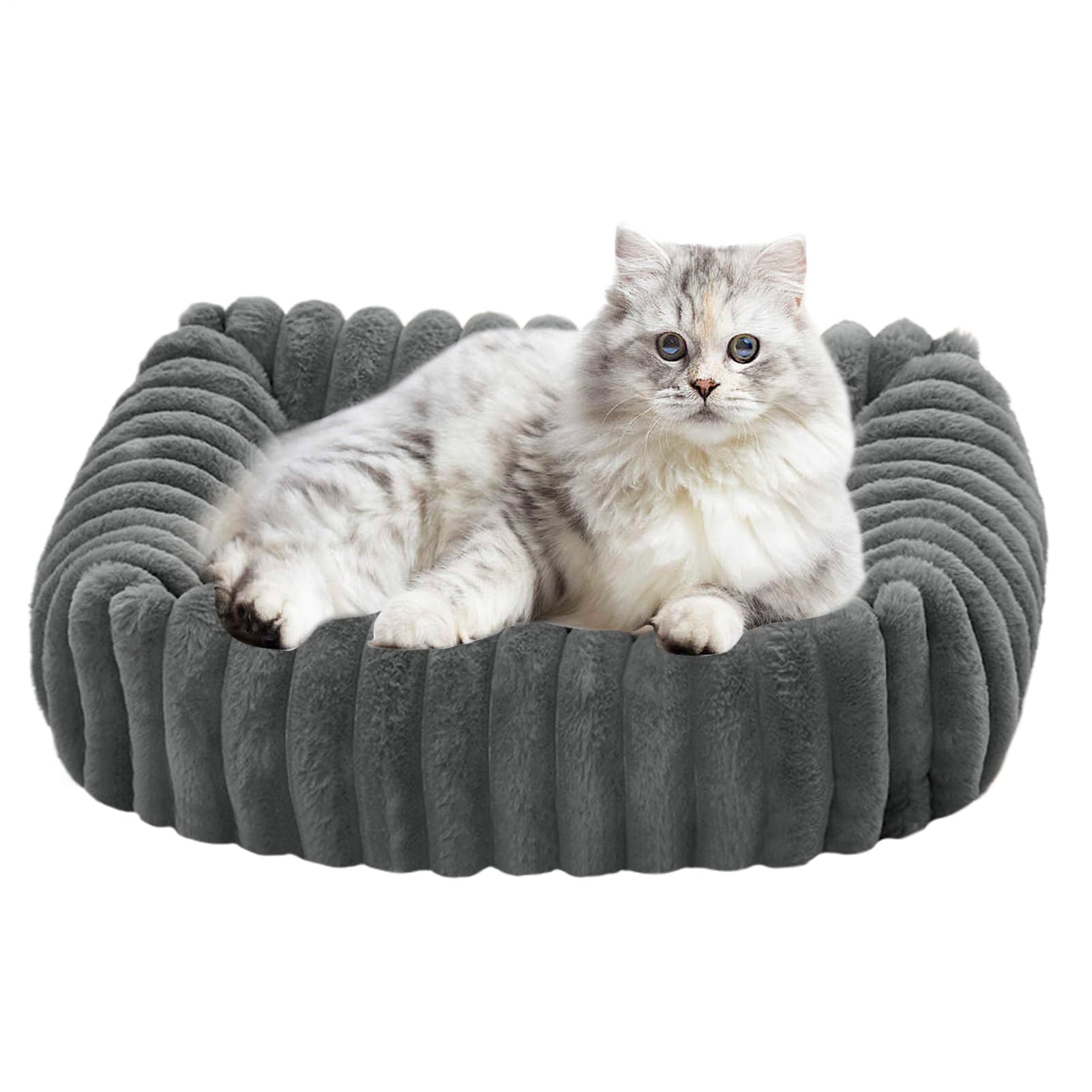 Cama Lavable Para Gatos Sofá Mascotas Almohadilla Suave Confortable | Suave Cálida Cama para Cachorros Casas De Mascotas, Patio, Hogar, Apartamento, Salón, Dormitorio, Oficina, Viajes, Exterior