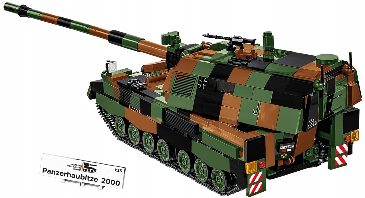 COBI Panzerhaubitze 2000, 13.58" x 4.33" x 4.33", Grün