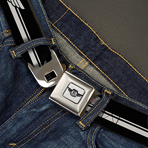 Image of Buckle-Down Men's Seatbelt Belt Dodge Garage Wdvg006