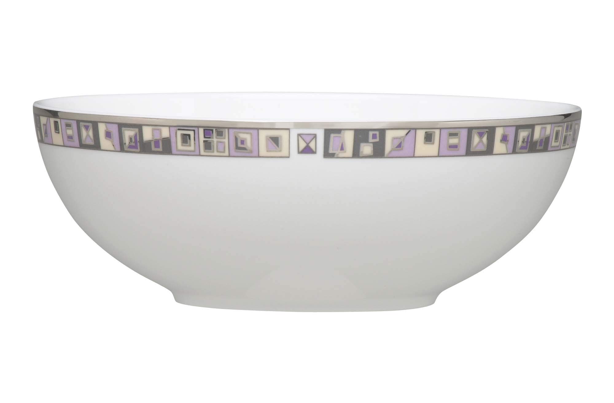 Elia Clarity Fine Bone China Oatmeal / Cereal Bowl 145Mm (Pack Of 6)