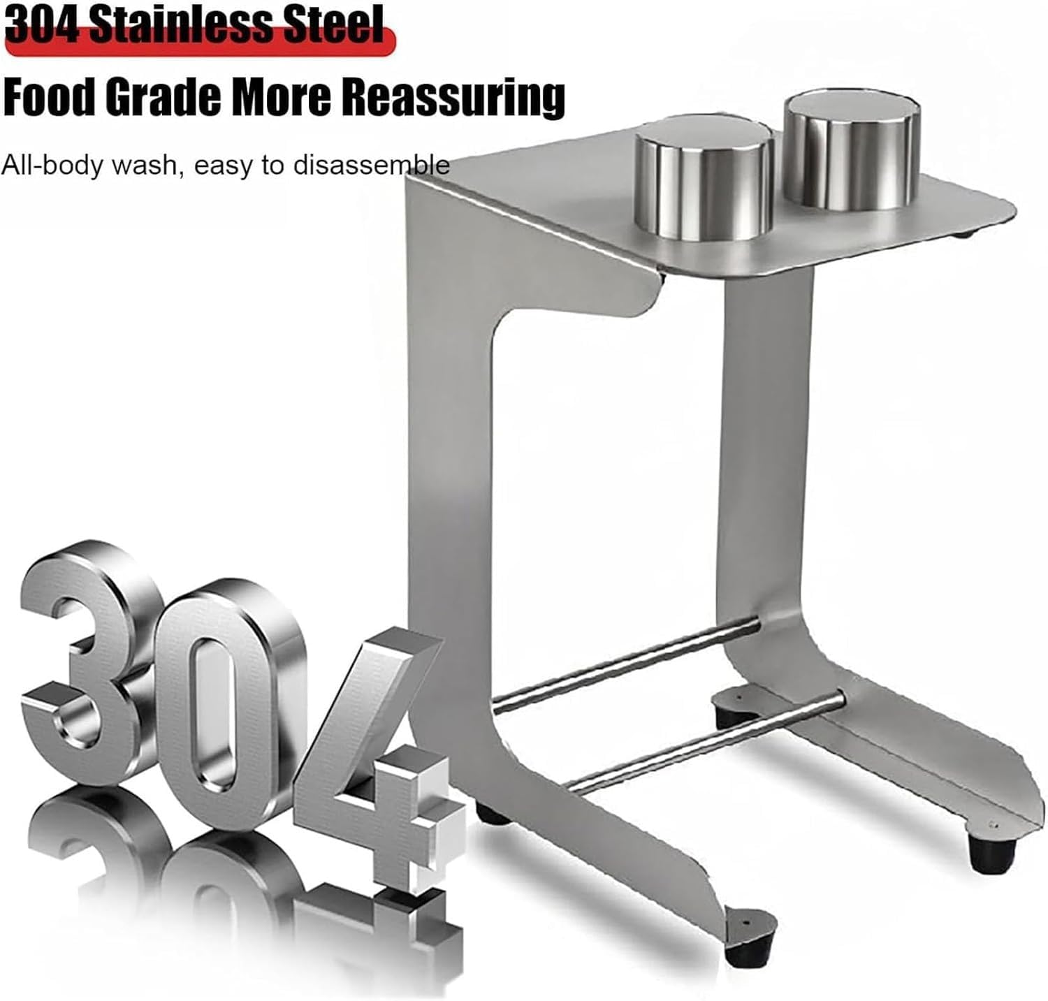 Manueller Gurkenschneider aus Edelstahl, praktisches Karottenstift-Schneidwerkzeug, Schnittgeschwindigkeit 10 Scheiben/Minute, Schnittdurchmesser 45 mm, for Salatzubereitung, Kochen, Sushi(10 cut)