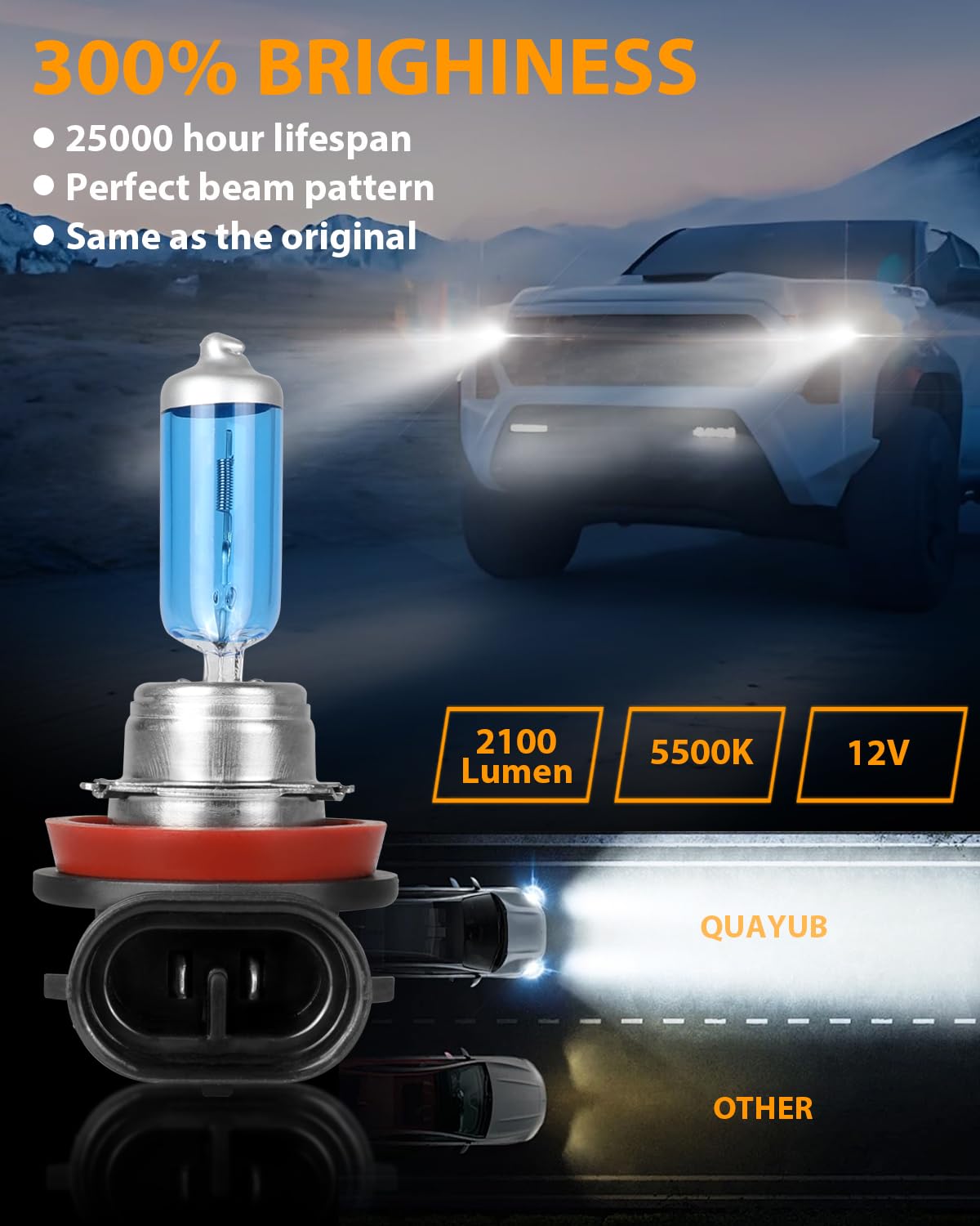 For Freghtlner Cascada 2008-2016 4X LED Headlght H/Lo Fog Lghts - Foto 2