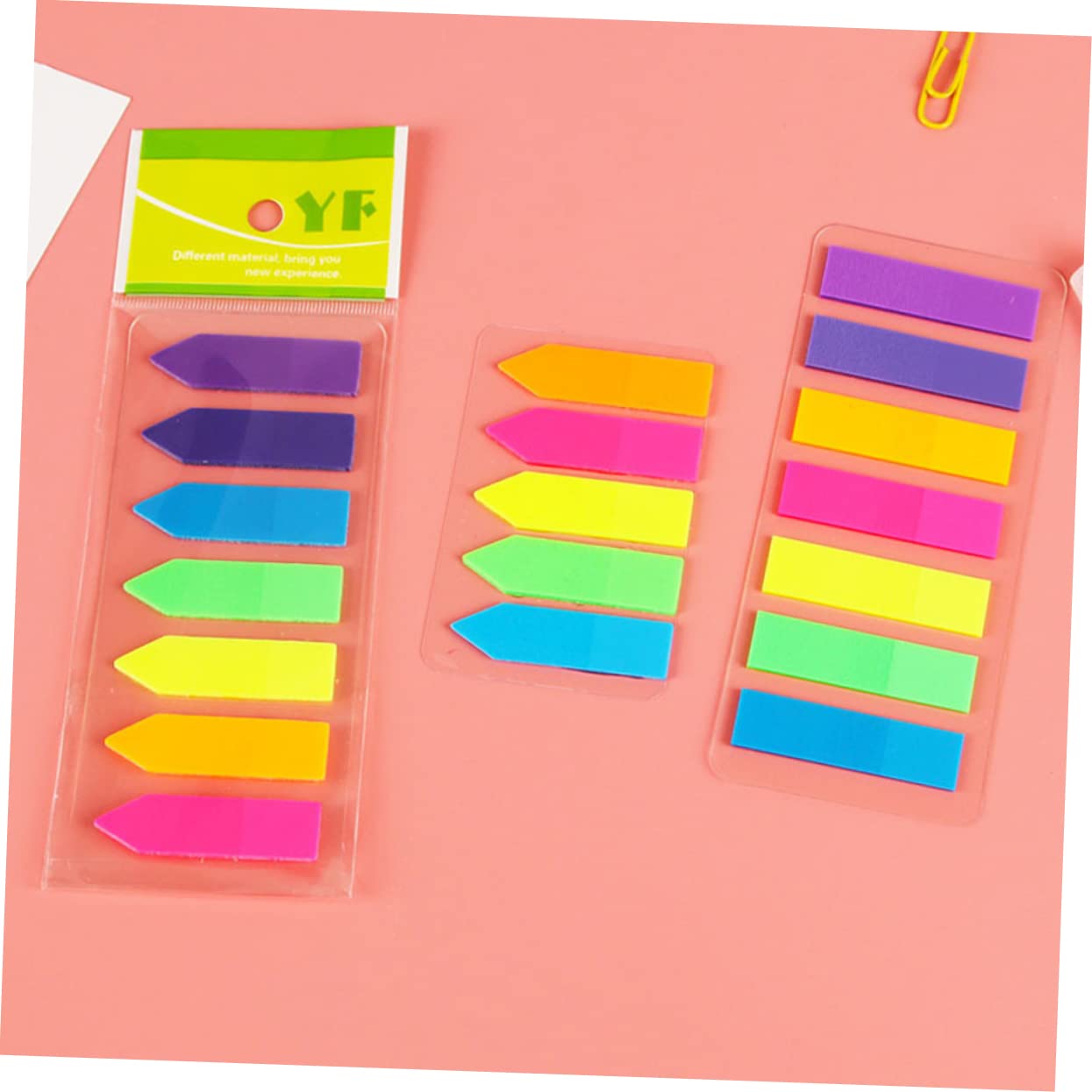Sewroro 36sätze Bunte Sticky Tabs Für Bücher Wasserdichte Index Und Annotierungsmarker Für Schule Und Büro Markieren Und Organisieren Von Notizen Und Dokumenten