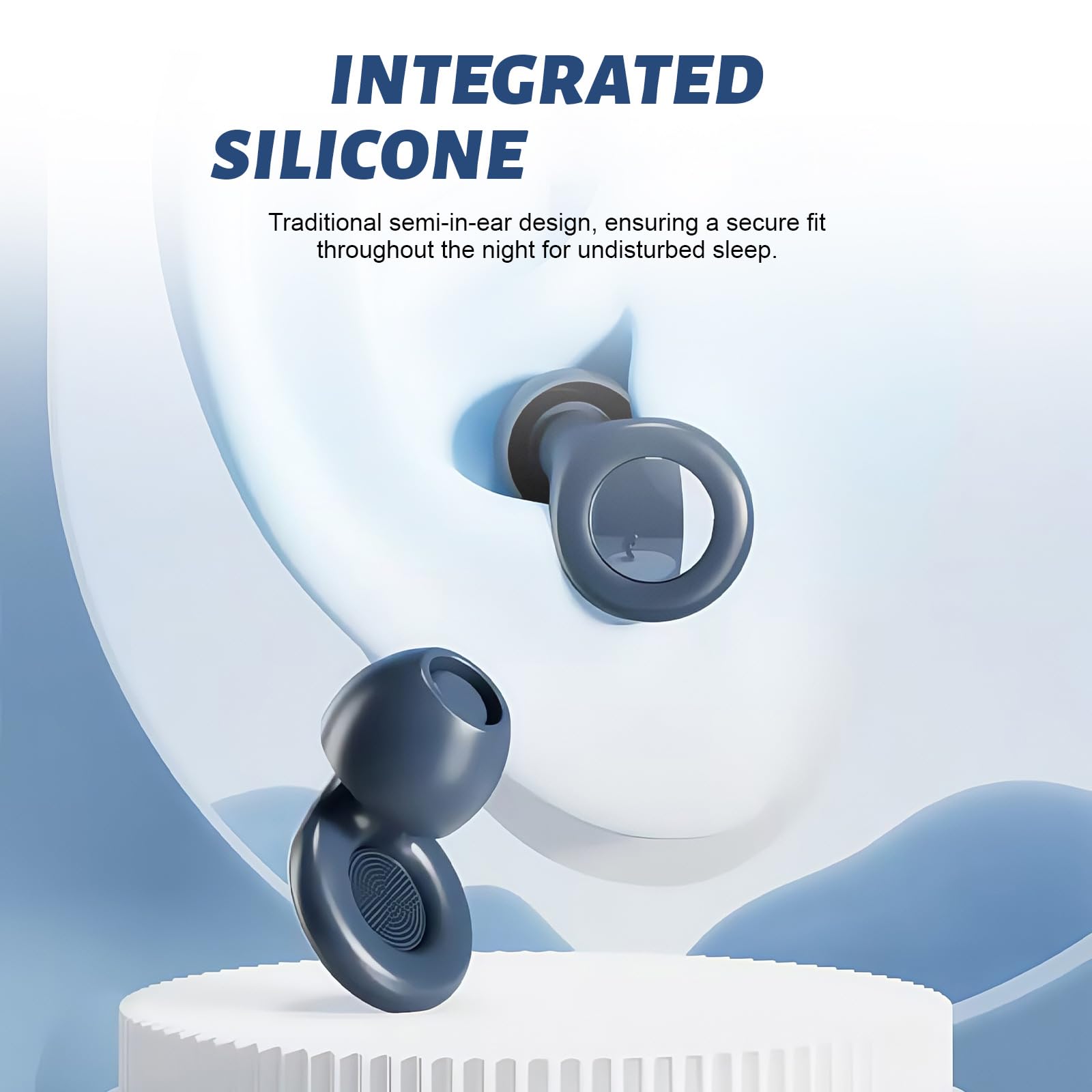 Tappi per le orecchie in silicone per cancellazione tappi per le orecchie per lavoro studio sonno riduzione tappi per le orecchie in morbido silicone