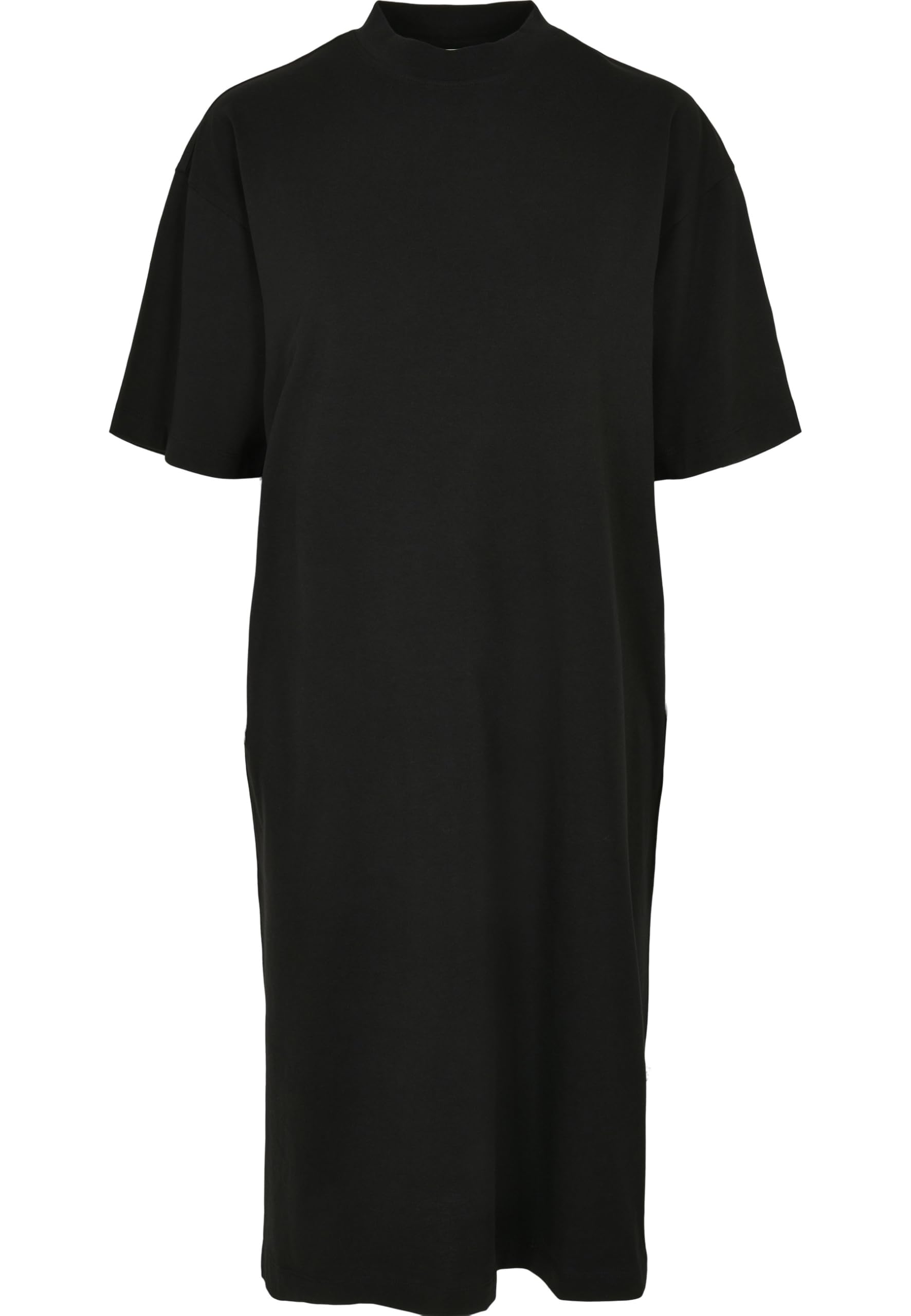 Urban Classics Women's Ladies Organic Long Oversized Tee Dress, Black, XS