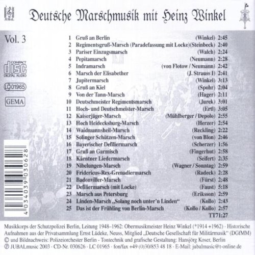 Deutsche Marschmusik Vol.3