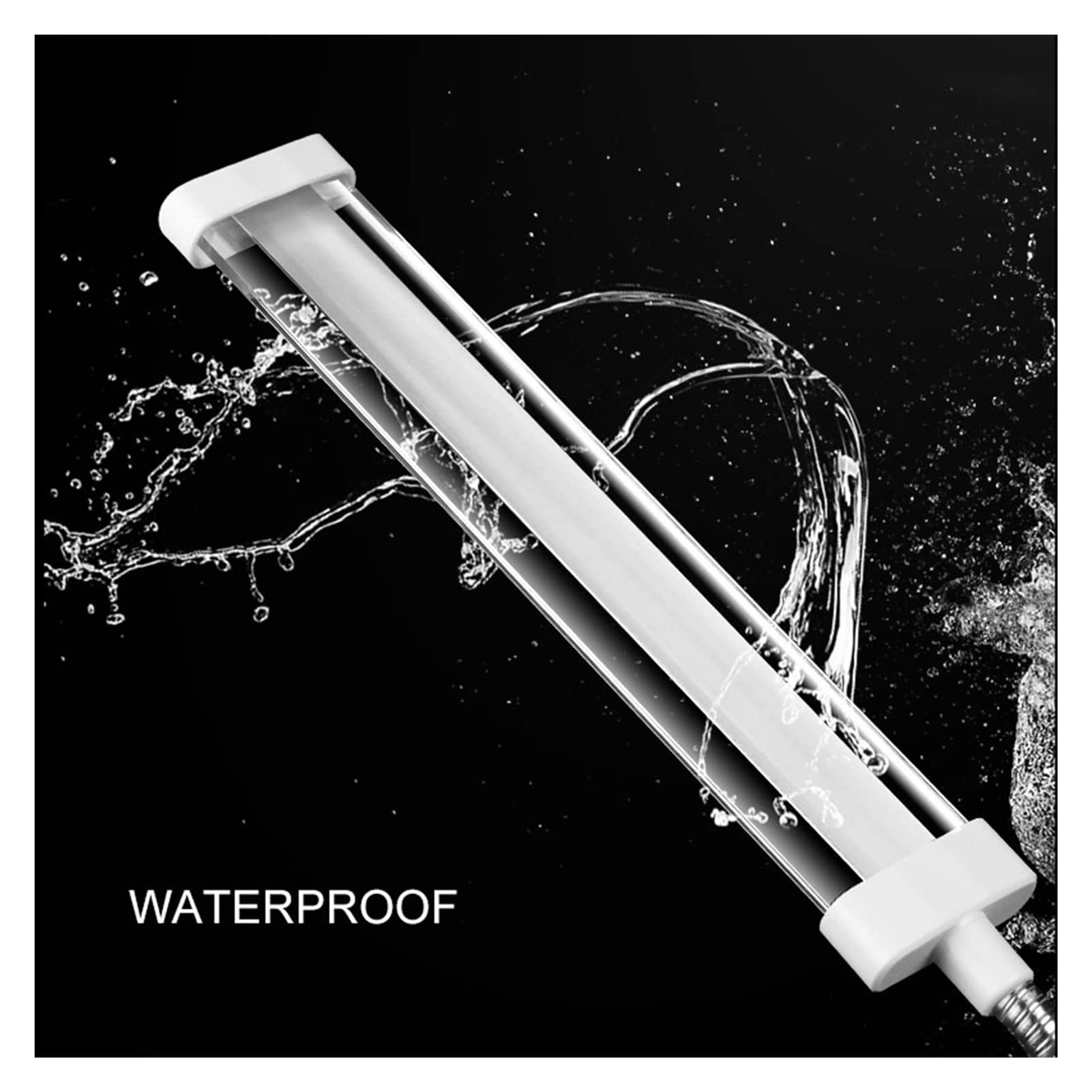 16 cm 23 cm 31 cm Acuario Cristal Iluminación LED Lámpara de Tanque de Peces LED Blancos y Azules Lámpara con Clip Impermeable Brazo Flexible (Color : ZY-10T)
