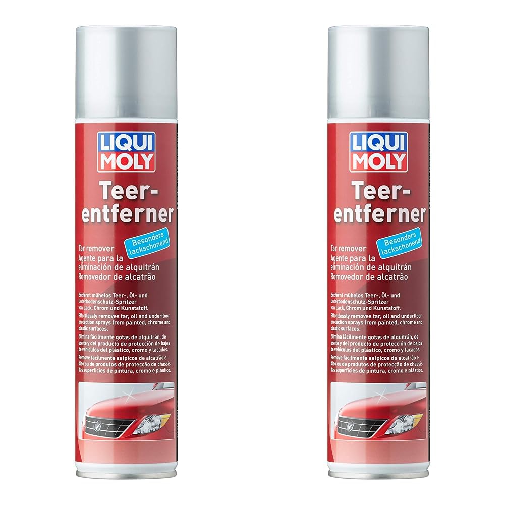LIQUI MOLY Teerentferner | 400 ml | Autopflege | Art.-Nr.: 1600 (Packung mit 2)